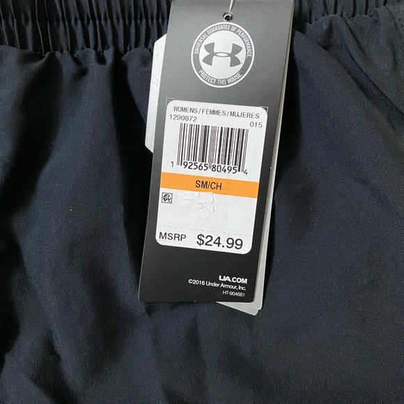 Under Armour Women's , Black / Yellow Size: Small. - Picture 2 of 4